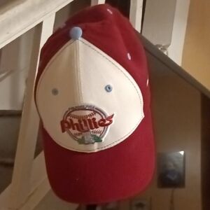 Mitchell & Ness Red and White Phillies Cap
